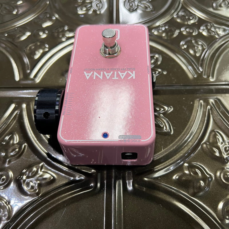 Used Keeley Katana Clean Boost Light Pink