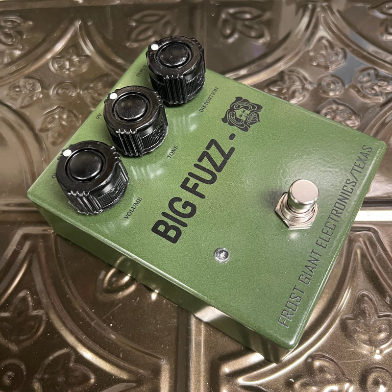 Used Frost Giant Bubble Font Big Green Fuzz