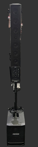 Used Fishman SA330X Portable Acoustic PA, with SA Subwoofer & Accessories