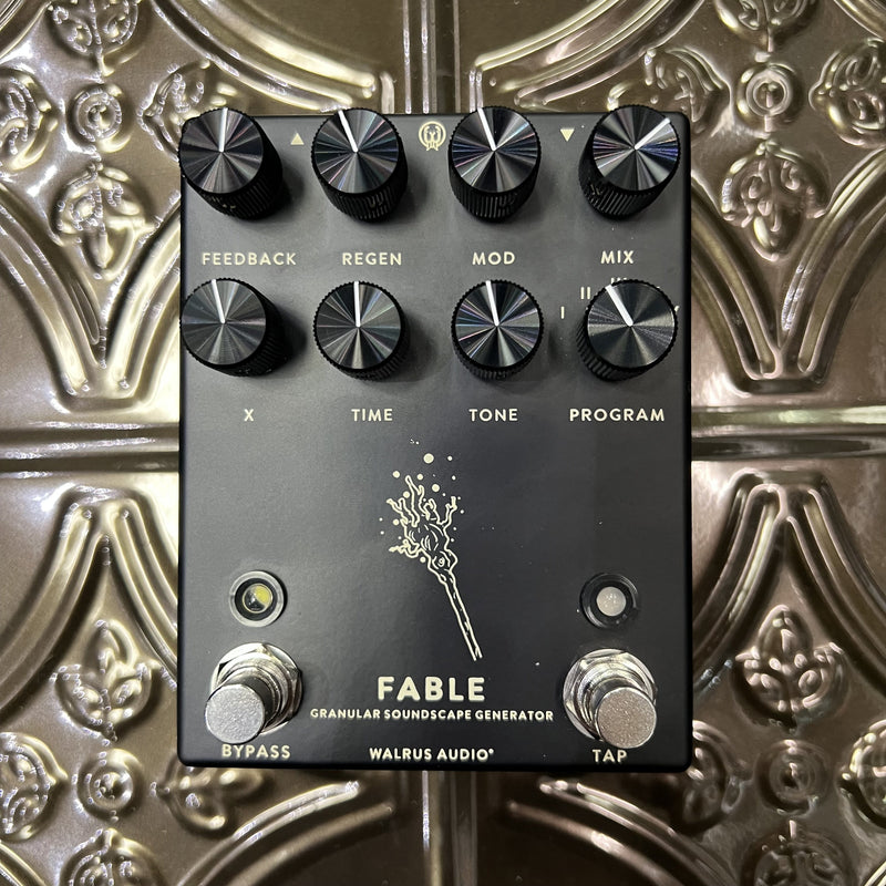 Used Walrus Audio Fable Granular Soundscape Generator- Black