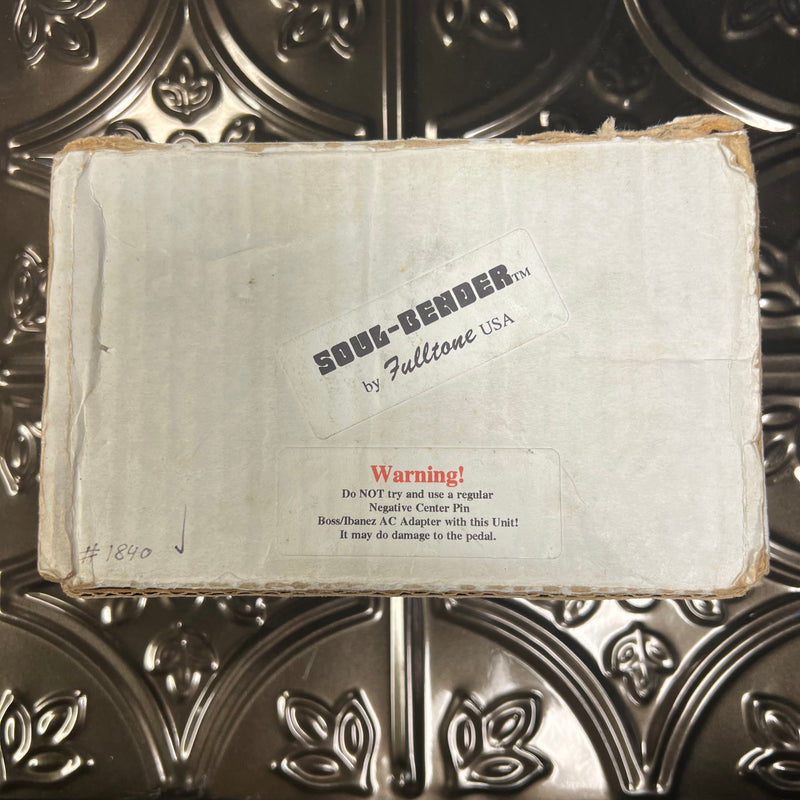 Used Fulltone Germanium Soul Bender V1 - White