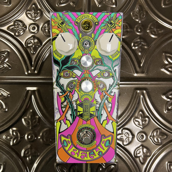 Used Beetronics Abelha Tropical Fuzz Pedal - Custom Shop 420 Edition