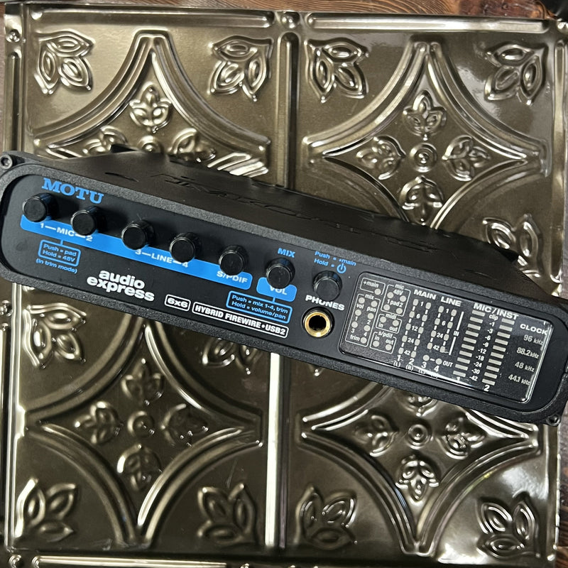 Used Motu Audio Express 6 x 6 Hybrid Firewire/USB2 interface