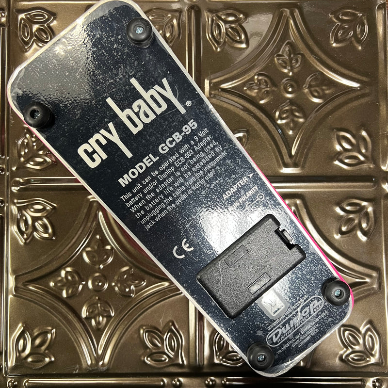 Used Dunlop Cry Baby GCB95 Wah Hot Pink
