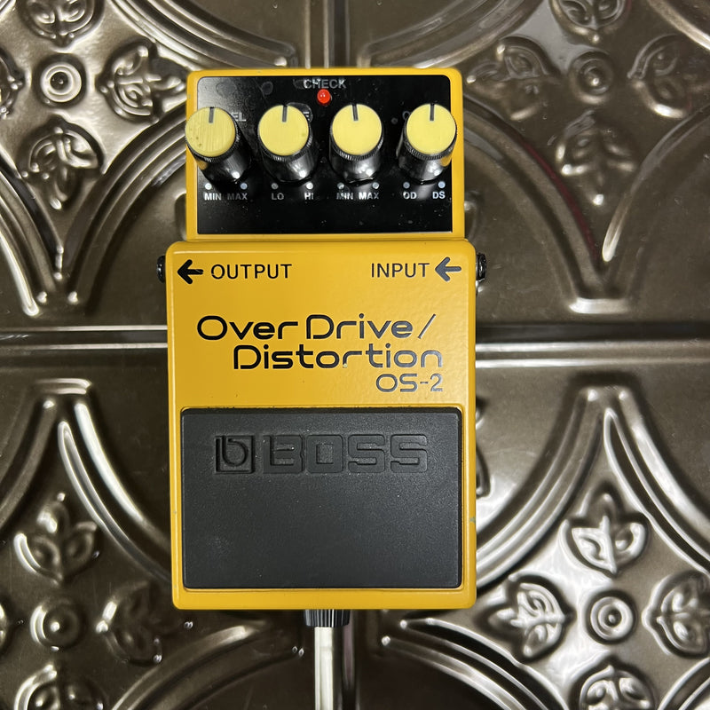 Used Boss OS-2 Overdrive/Distortion w/box