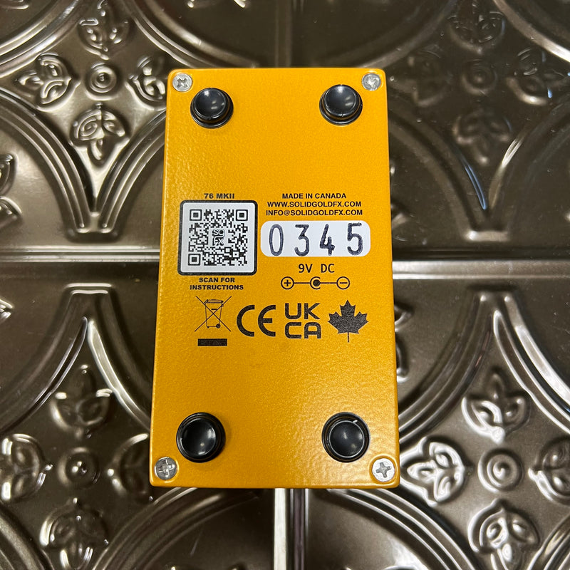 Used Solid Gold FX 76 Octave Up Fuzz Mint