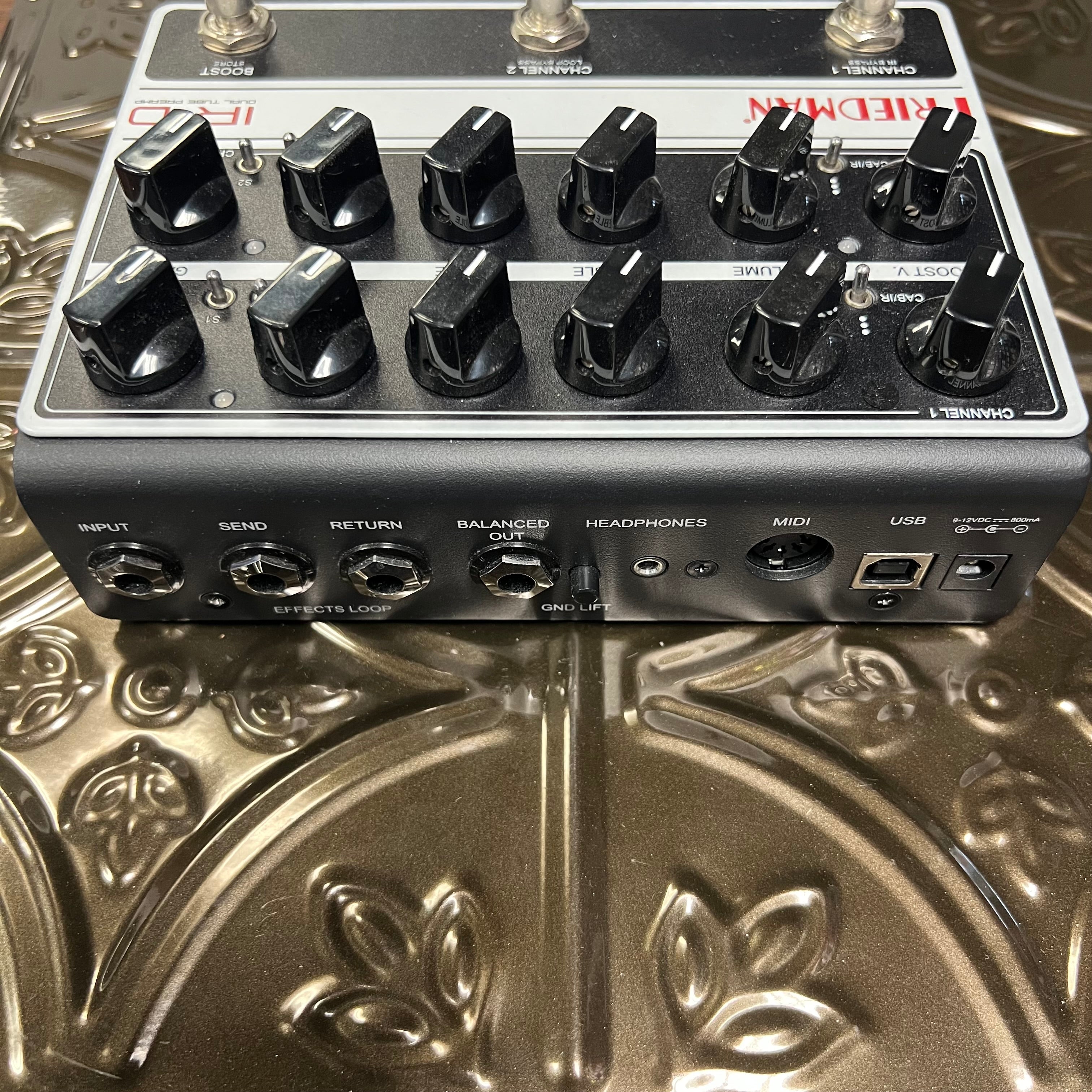 Used Friedman IR-D- Dual Tube Preamp & DI - Simple All-Tube Direct Solution
