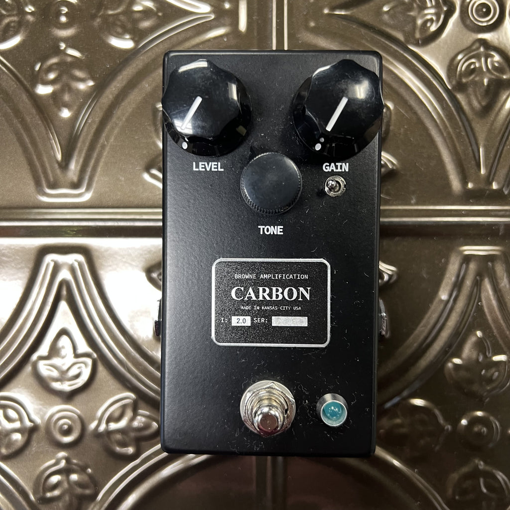 browne carbon pedal Used Browne Amplification Carbon V2- Black