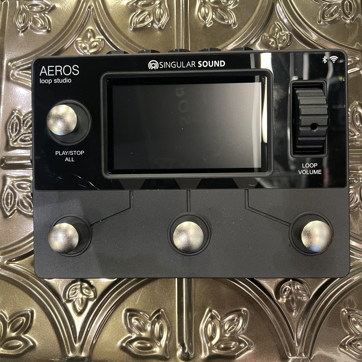 Used Singular Sound Aeros Loop Studio Stereo Looper Pedal