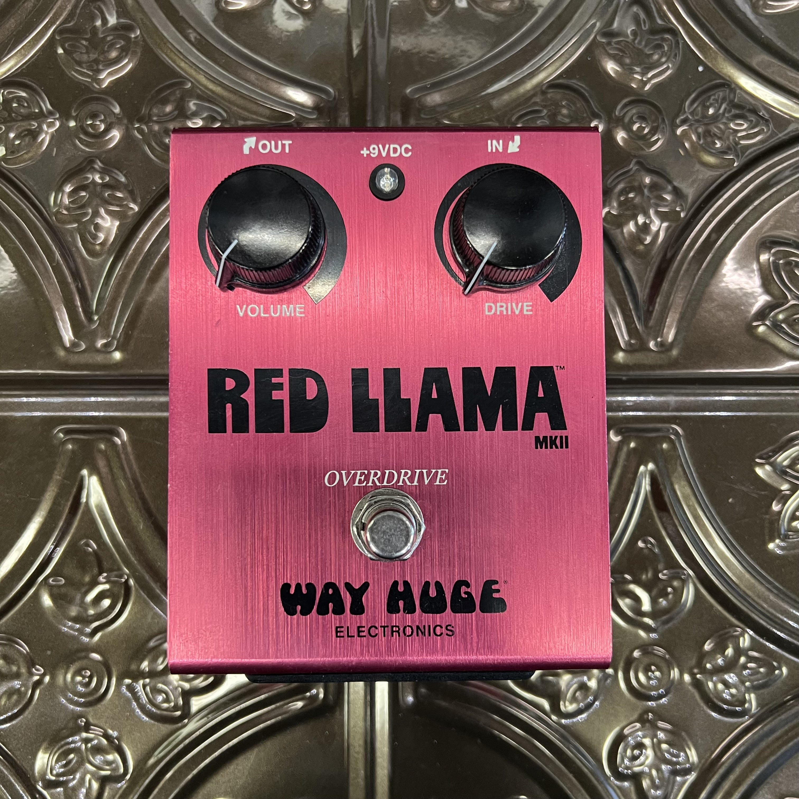 Used Way Huge Red Llama MKII Overdrive
