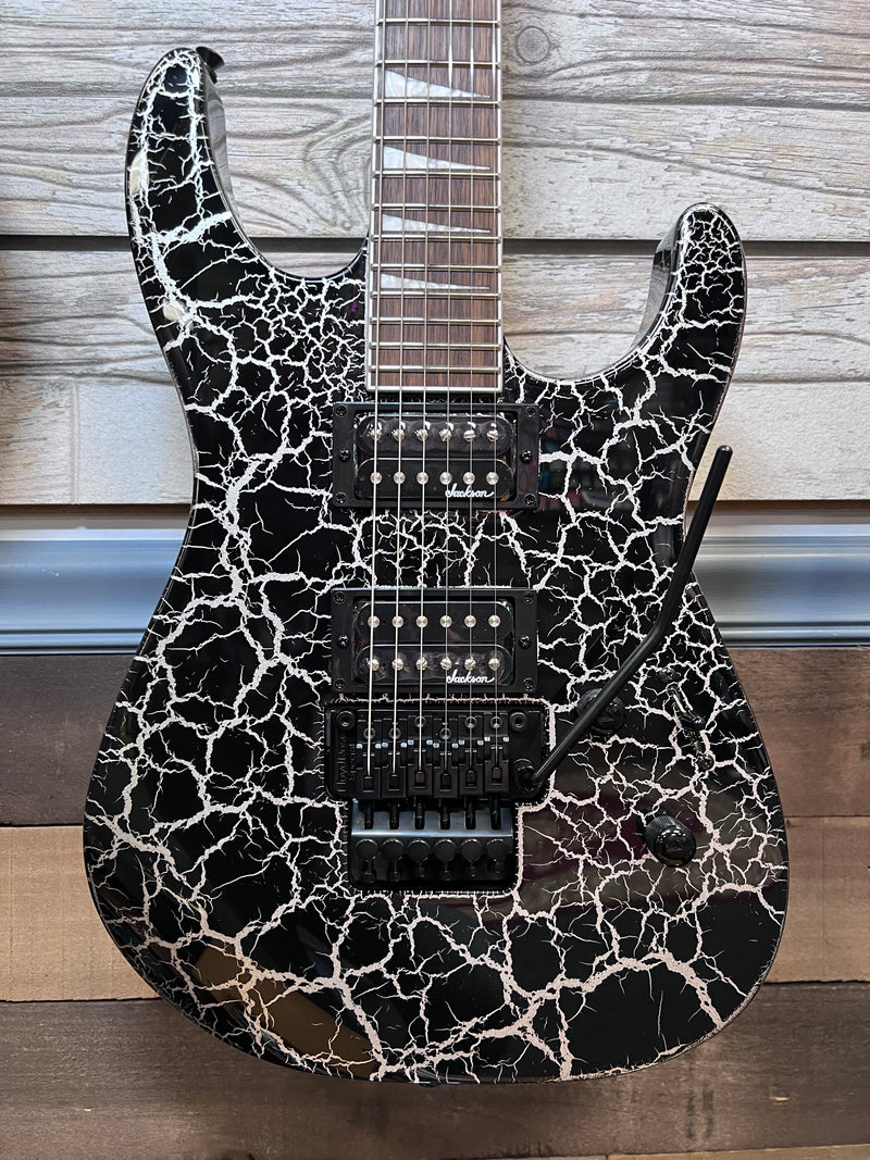 Jackson X Series Soloist SLX DX Silver Mercury Crackle