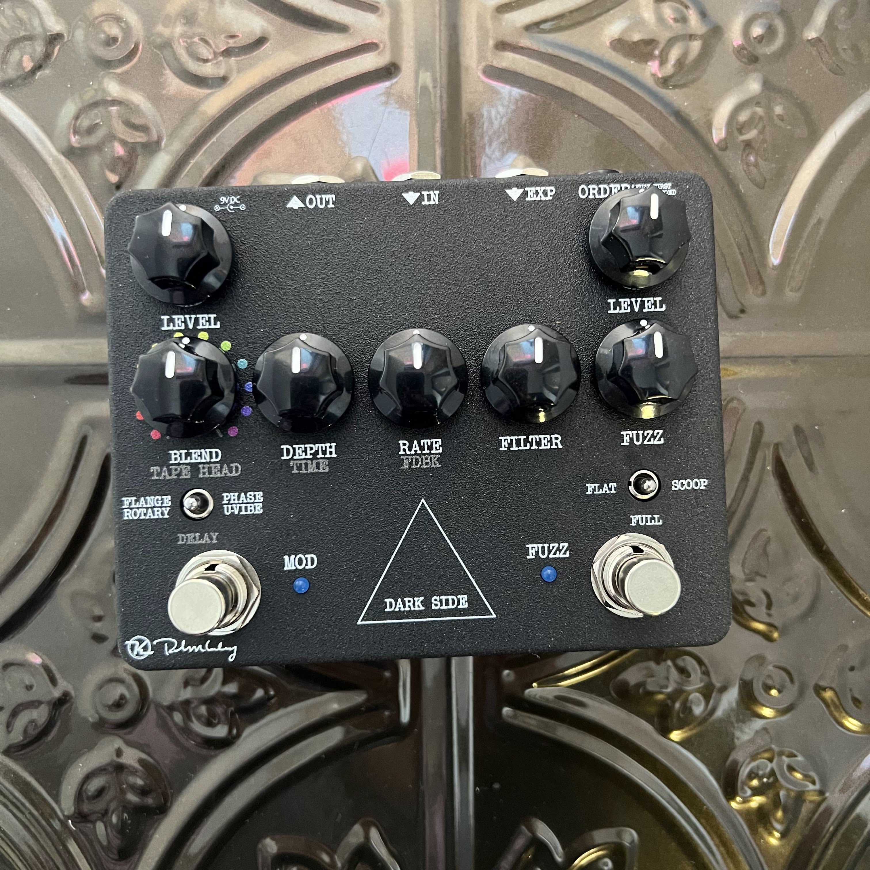 Used Keeley Dark Side Fuzz, Delay and Modulation