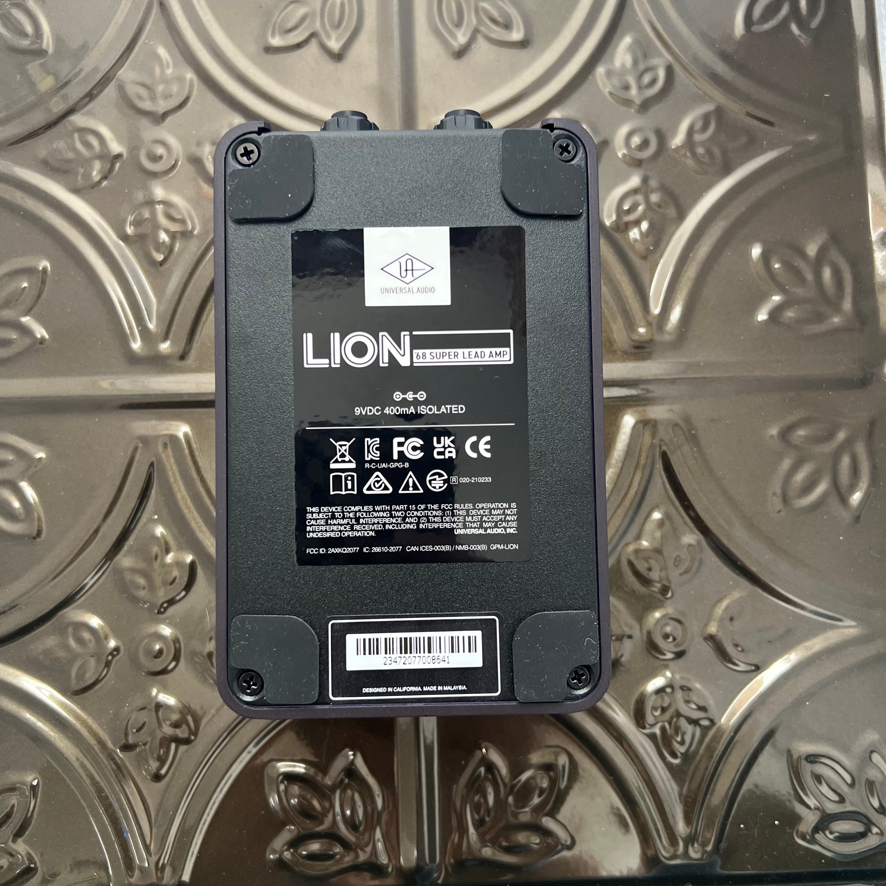 Used Universal Audio Lion '68 Super Lead Amp Pedal