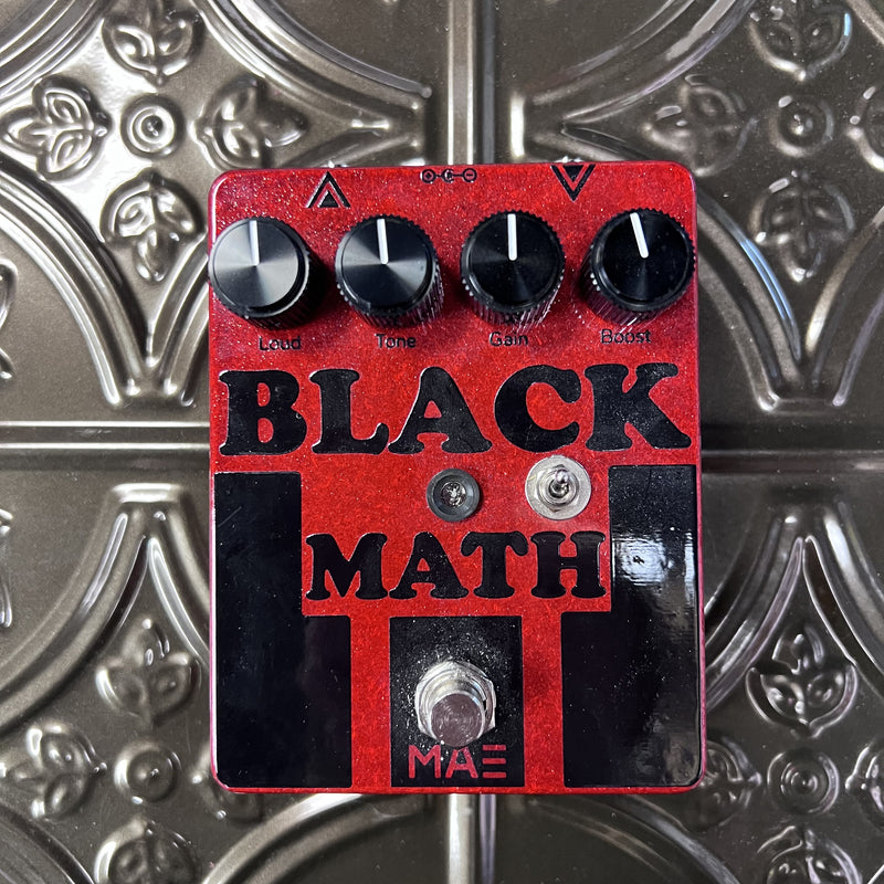 Used Mask Audio Electronics Black Math - Red