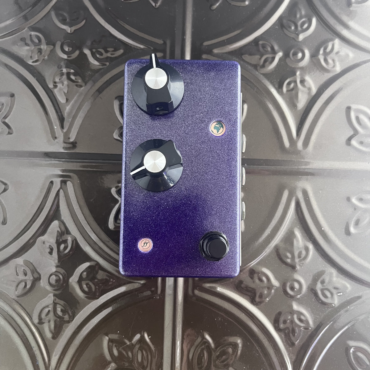 Used Fjord Fuzz Midgard Fuzz & Reamplifier Martel Music Purple w/ box