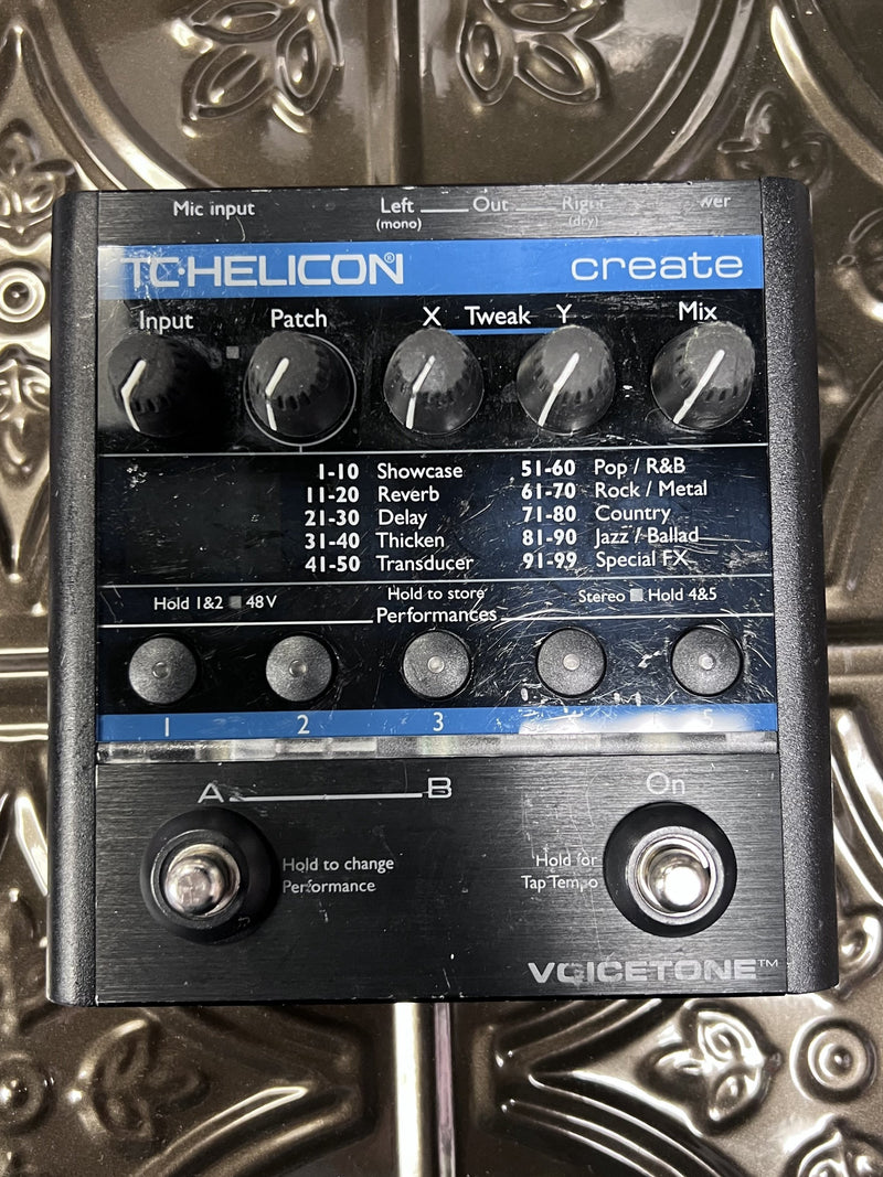 Used TC Helicon Create