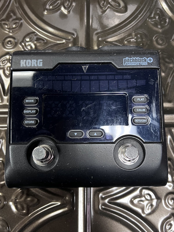 Used Korg PB-02 Pitchblack Plus Tuner