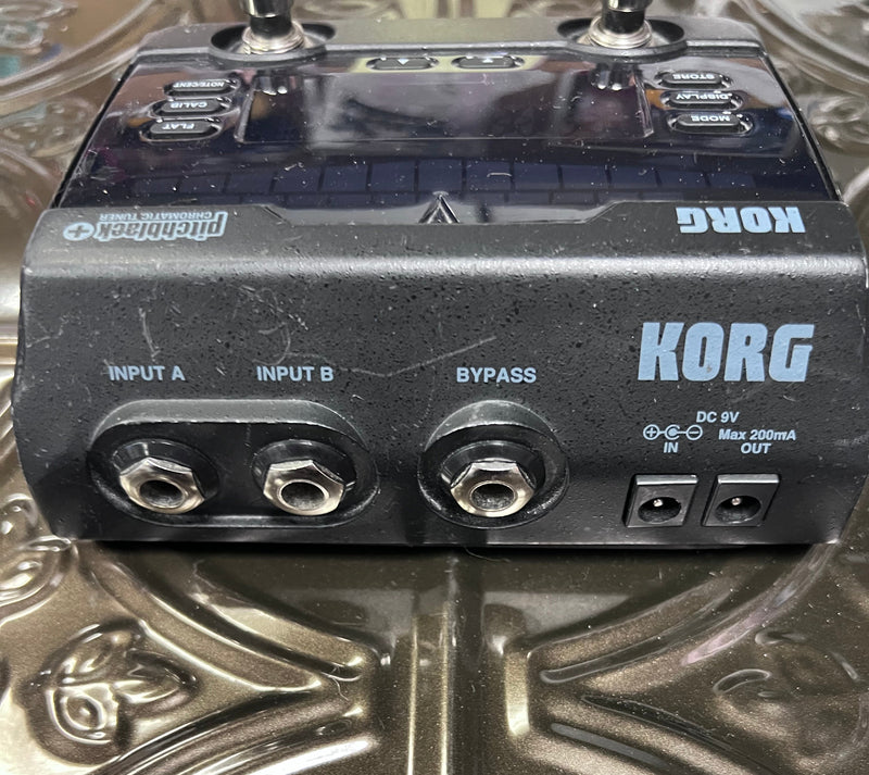 Used Korg PB-02 Pitchblack Plus Tuner