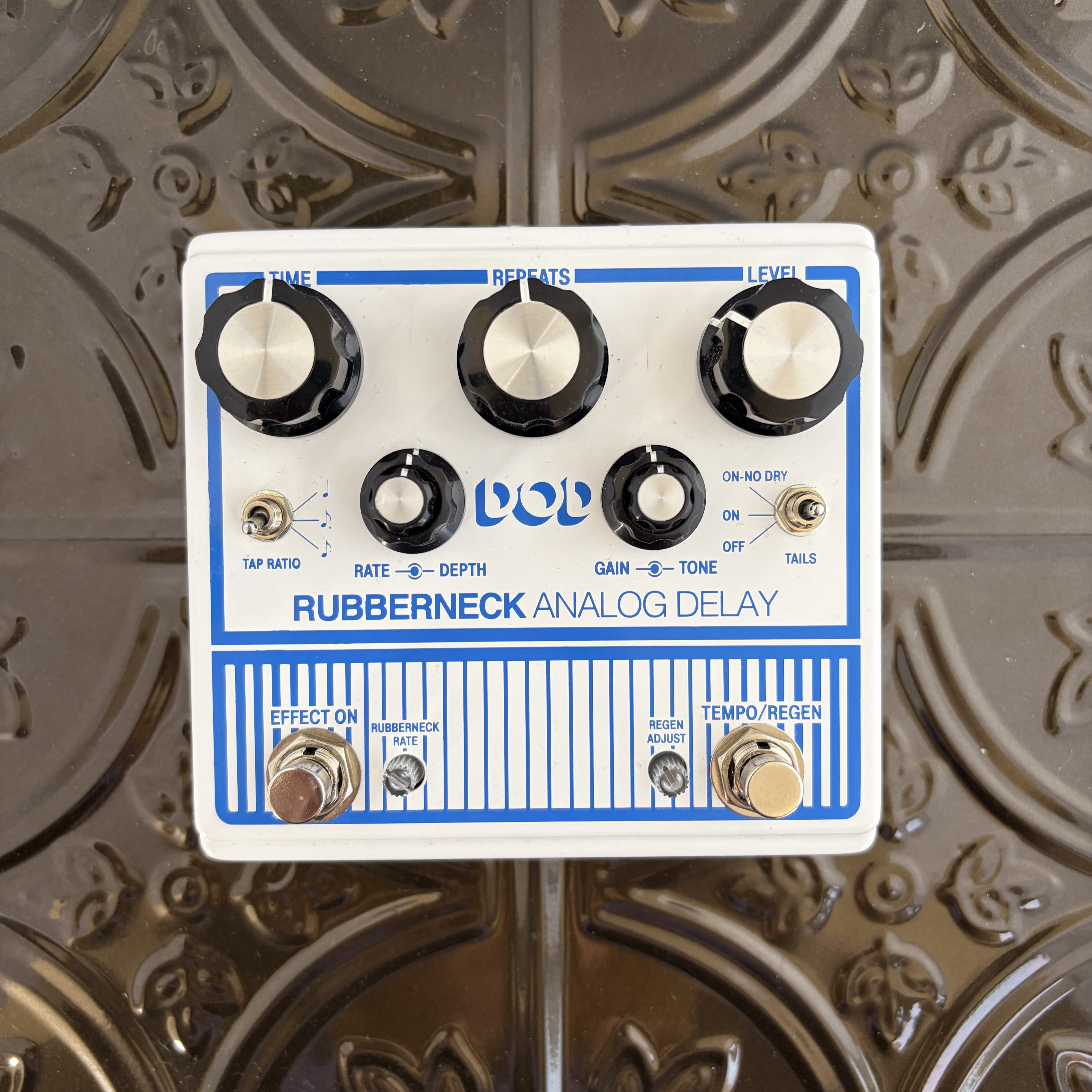 Used DOD Rubberneck Analog Delay Pedal