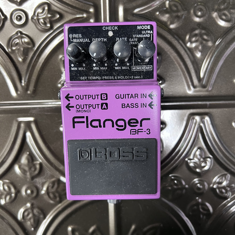 Used Boss BF-3 Flanger Excellent Condition