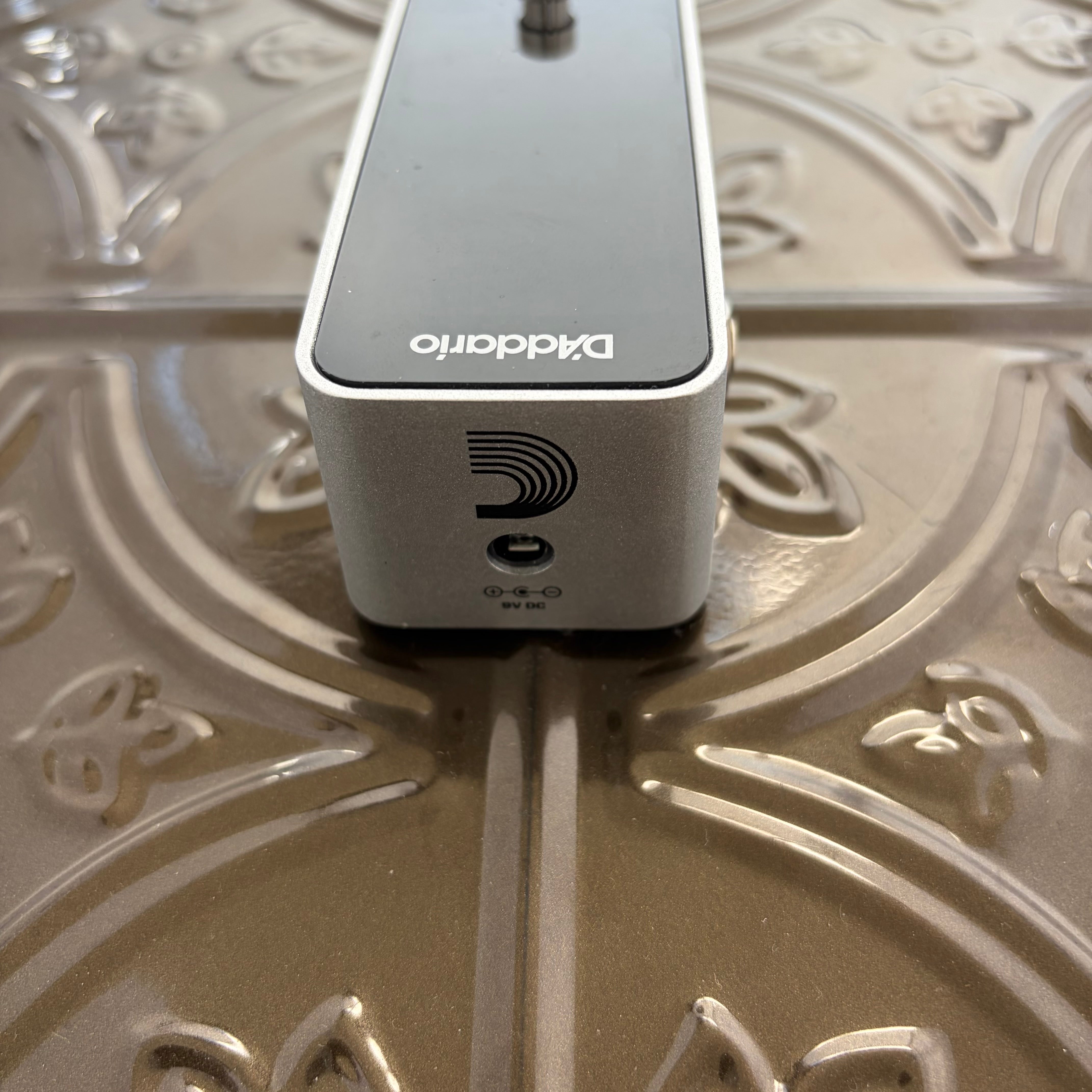 Used D'addario PW-CT-20 Chromatic Pedal Tuner - Silver