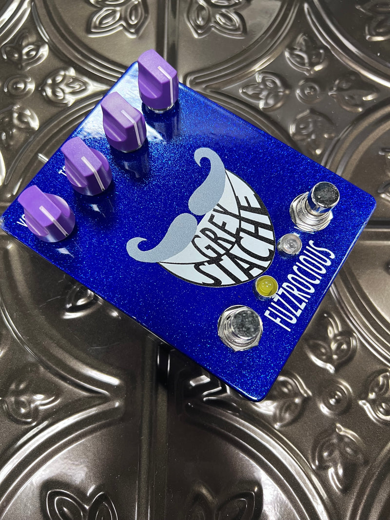 Fuzzrocious Grey Stache w/ Diode & Tone Bypass