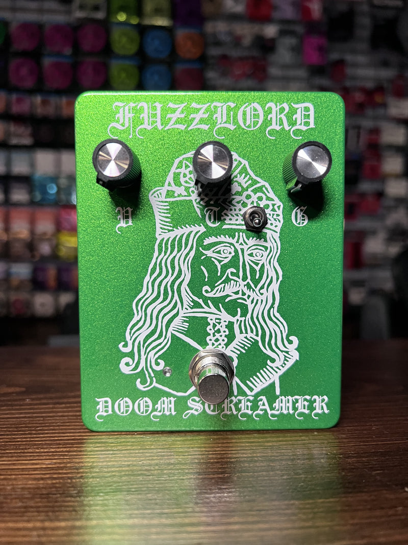 Fuzzlord Effects Doom Screamer Overdrive Green