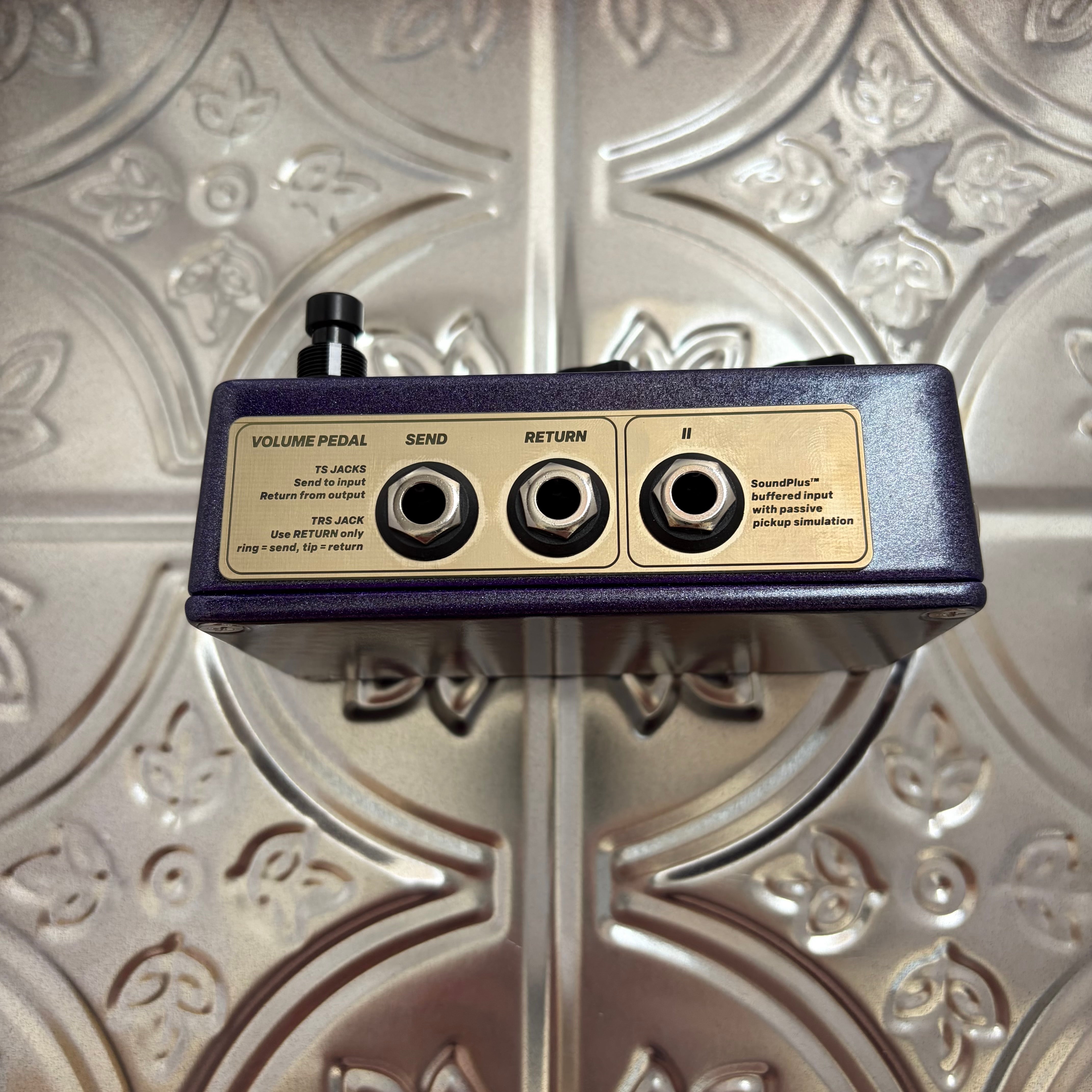 Fjord Fuzz Midgard Fuzz & Reamplifier Martel Music Custom Purple