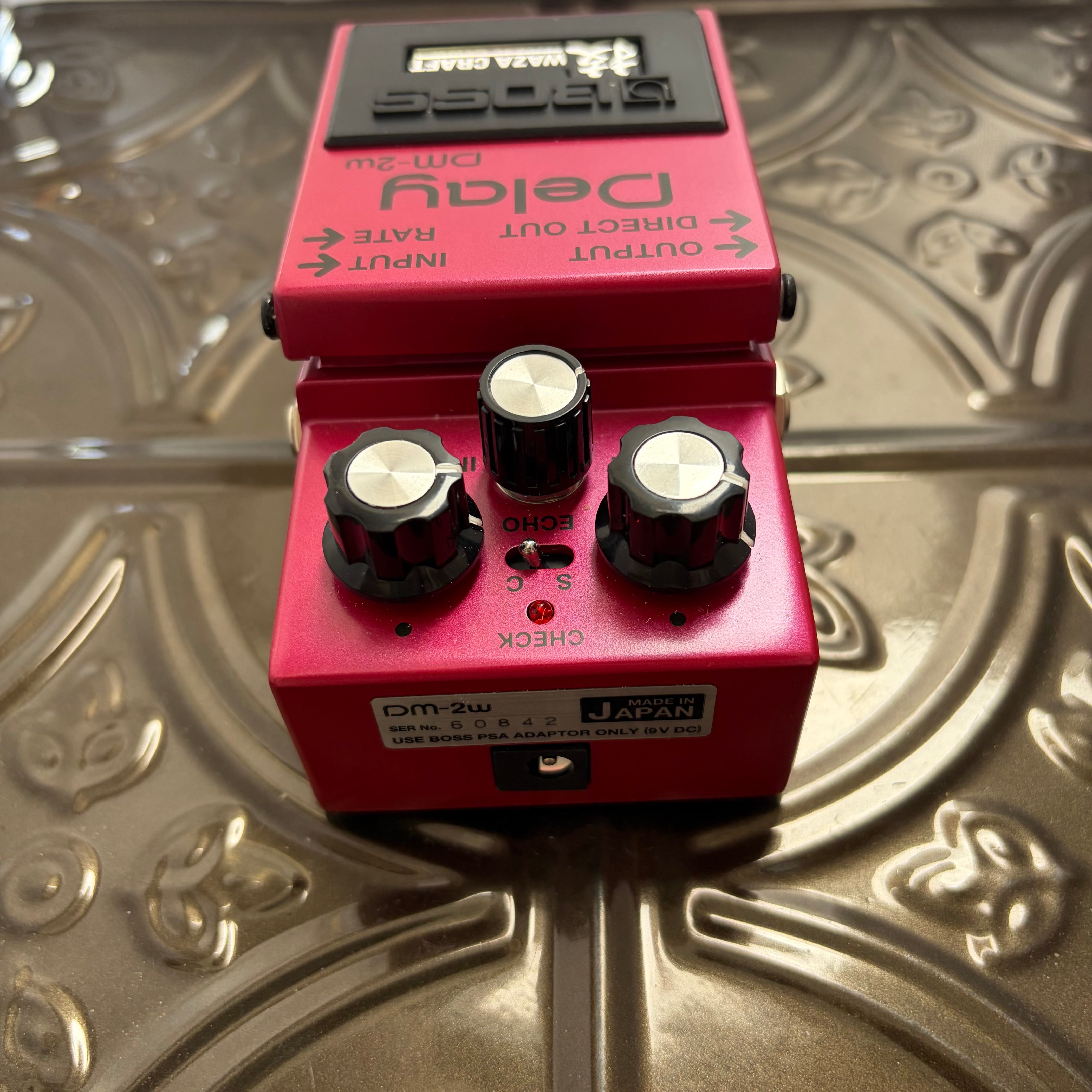 Used Boss DM-2W Waza Craft Delay