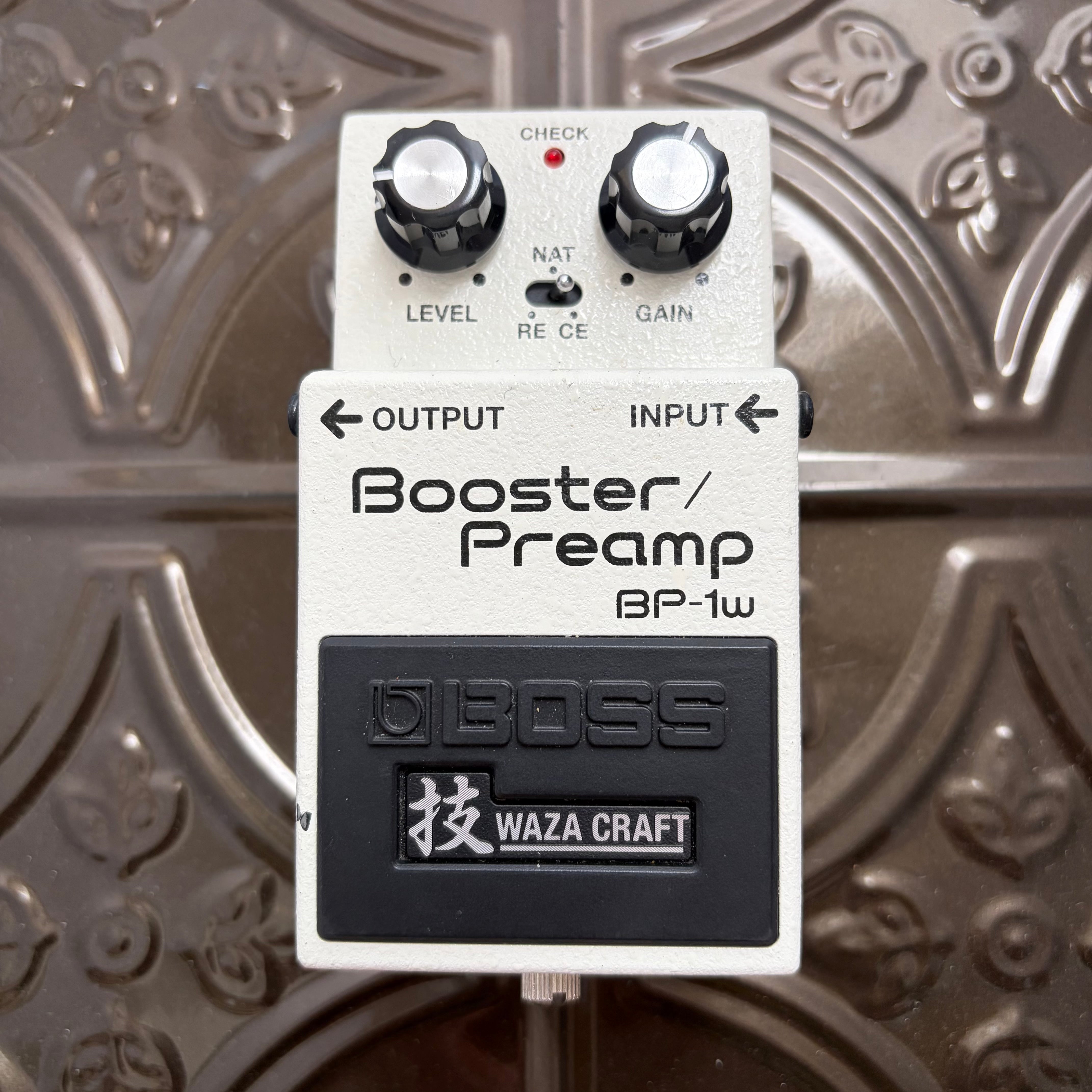 Used Boss BP-1W Boost/Preamp/Overdrive Pedal WazaCraft
