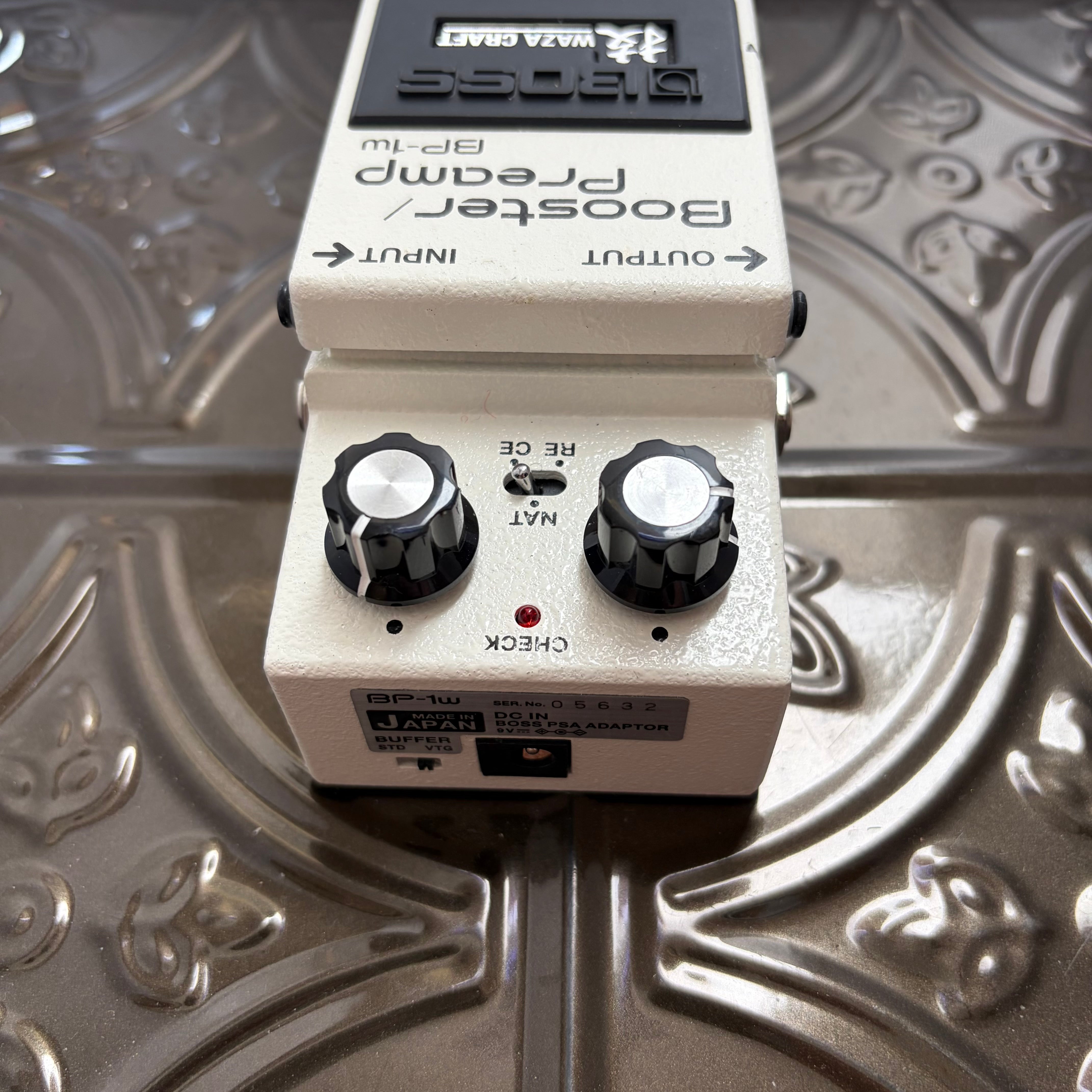 Used Boss BP-1W Boost/Preamp/Overdrive Pedal WazaCraft