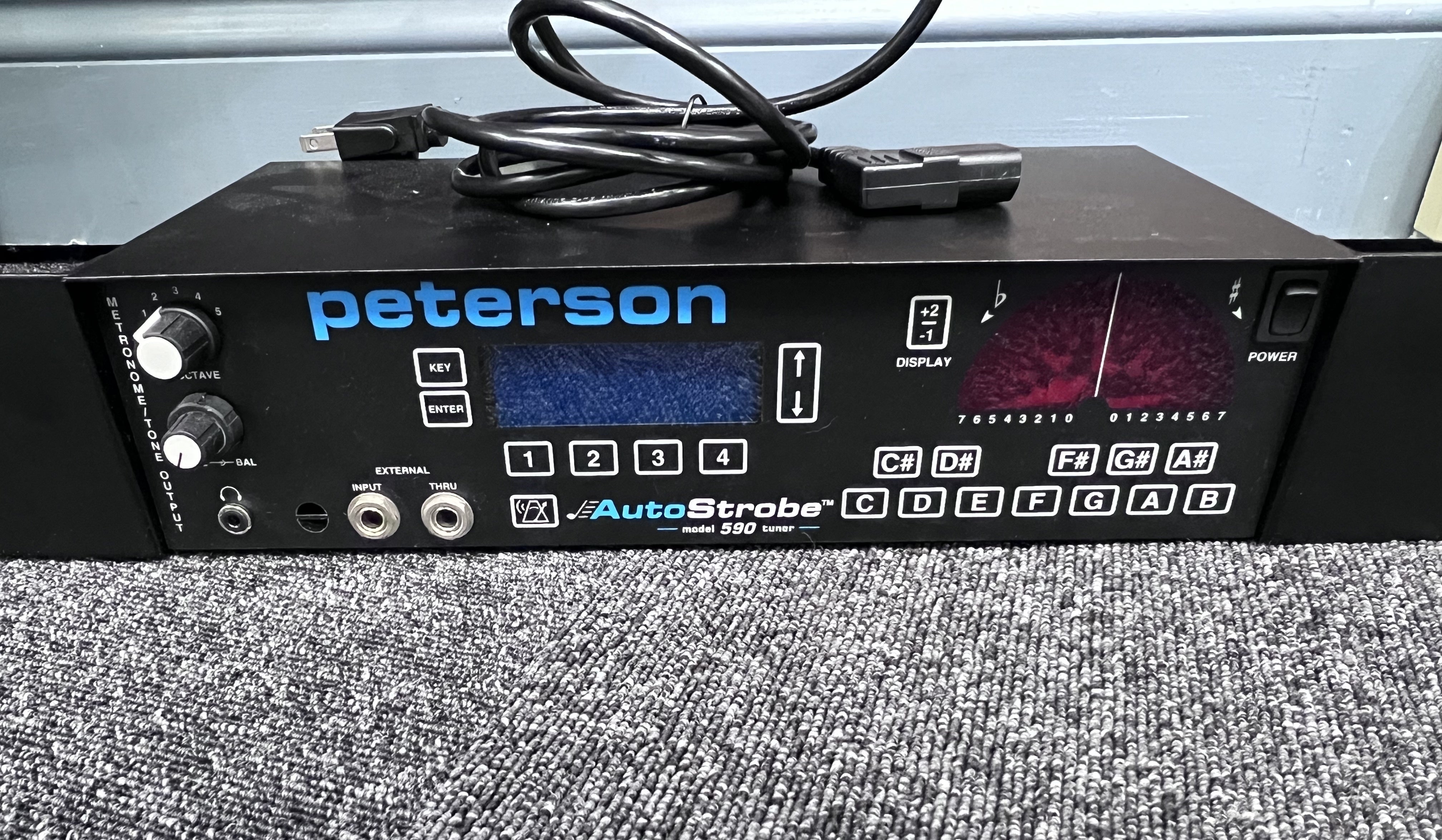 Used Peterson AutoStrobe R590 Rackmount Strobe Tuner