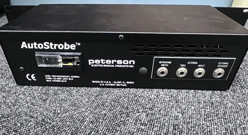 Used Peterson AutoStrobe R590 Rackmount Strobe Tuner