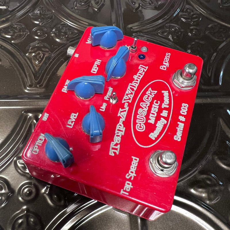 Used Cusack Music Tap-A-Whirl (SN:003) Tremolo - Red