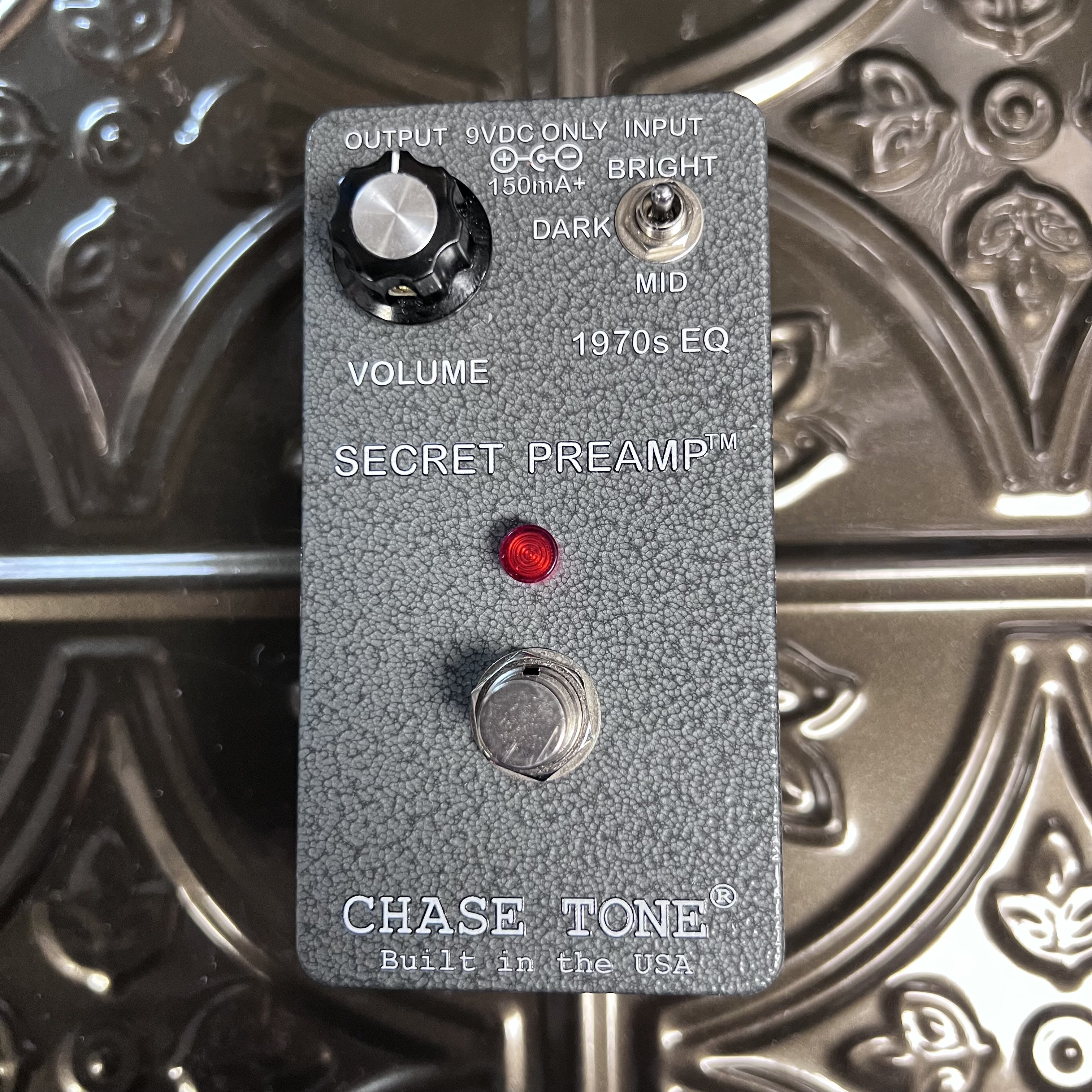 Used Chase Tone Secret Preamp w/velcro