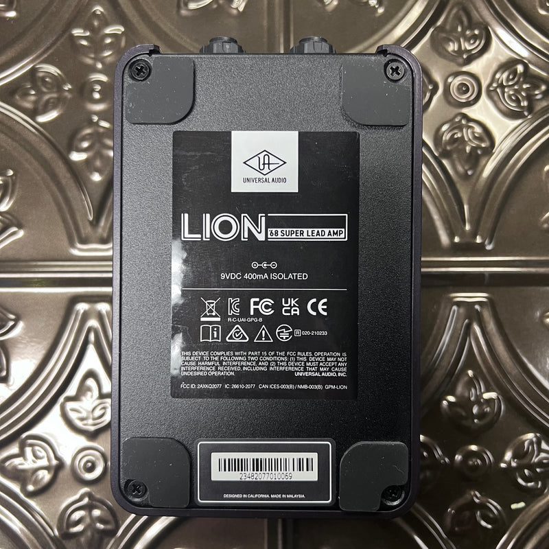 Used Universal Audio Lion '68 Lead Amp Pedal