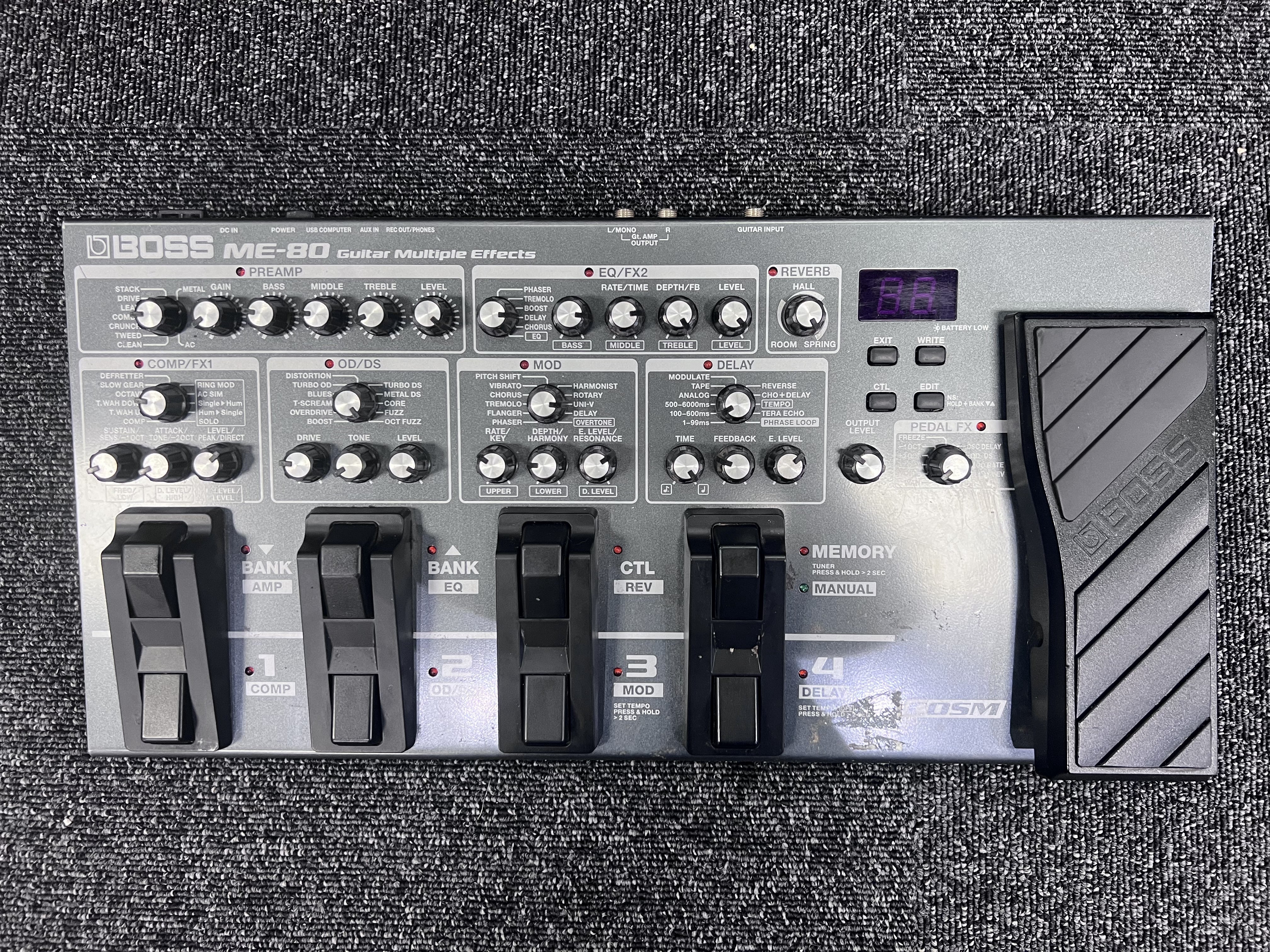 Used Boss ME-80 (w/ Power)