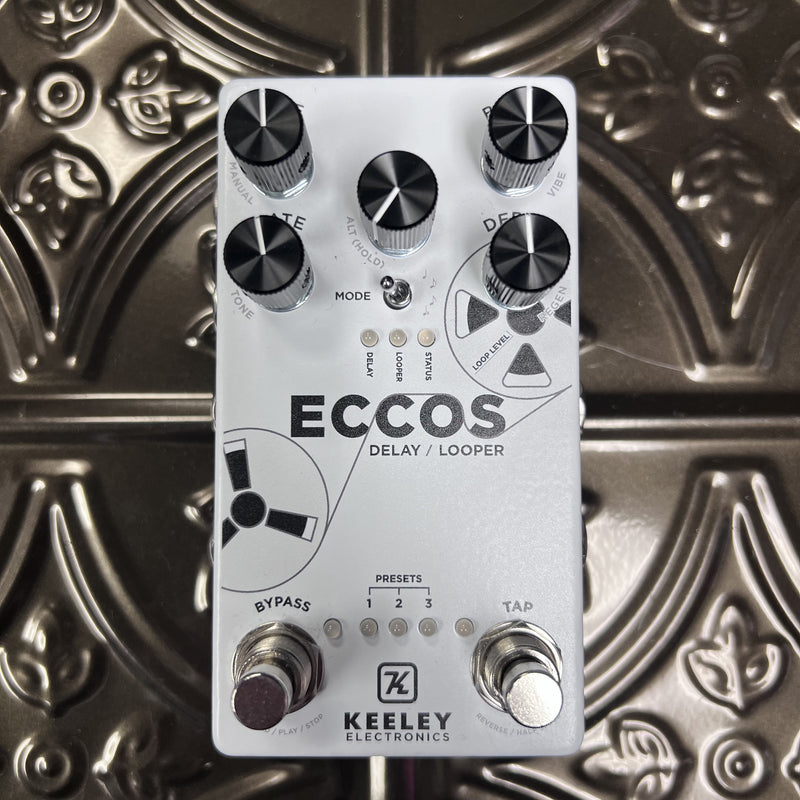 Used Keeley Eccos Delay Looper Pedal