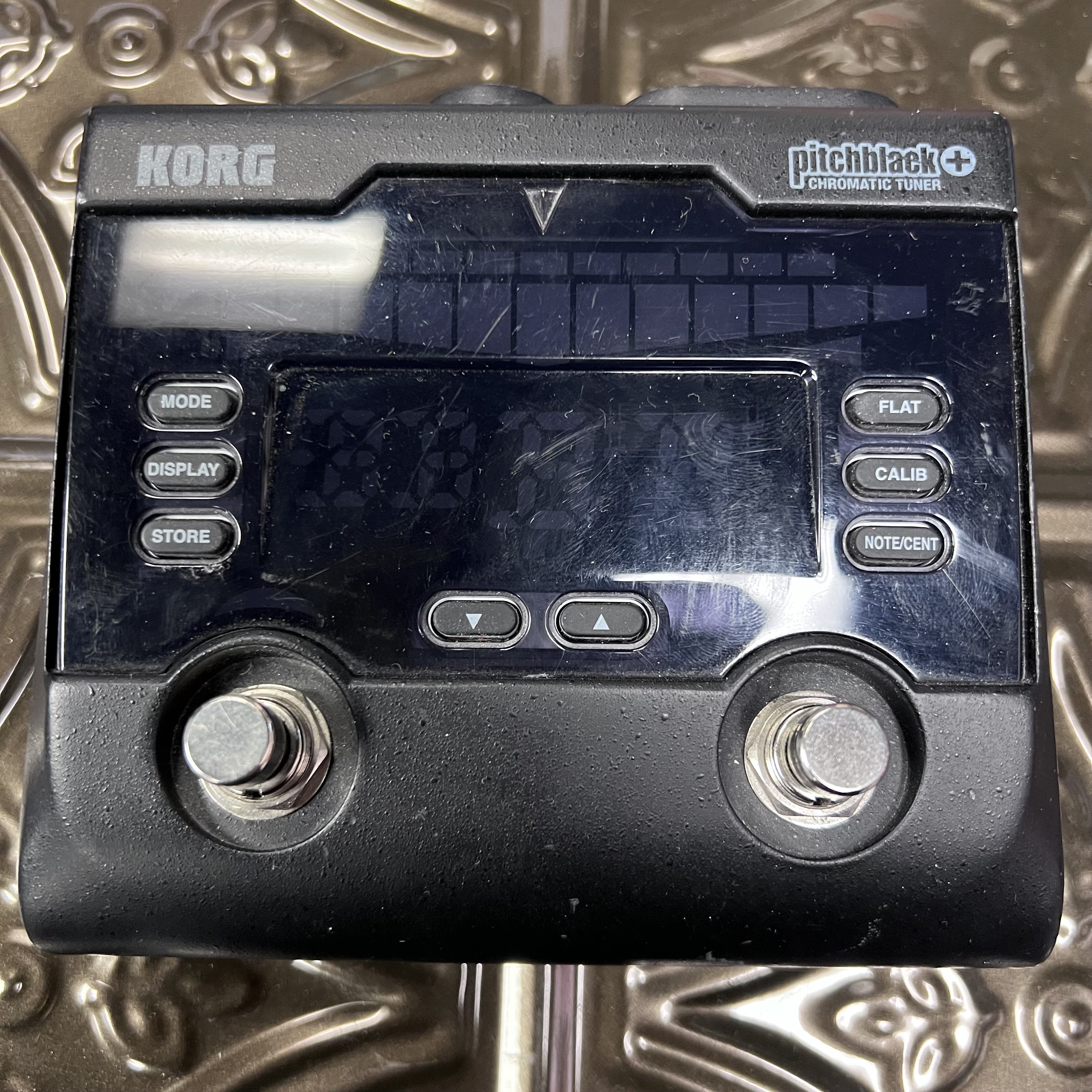 Used Korg PB-02 Pitchblack + Tuner - Black