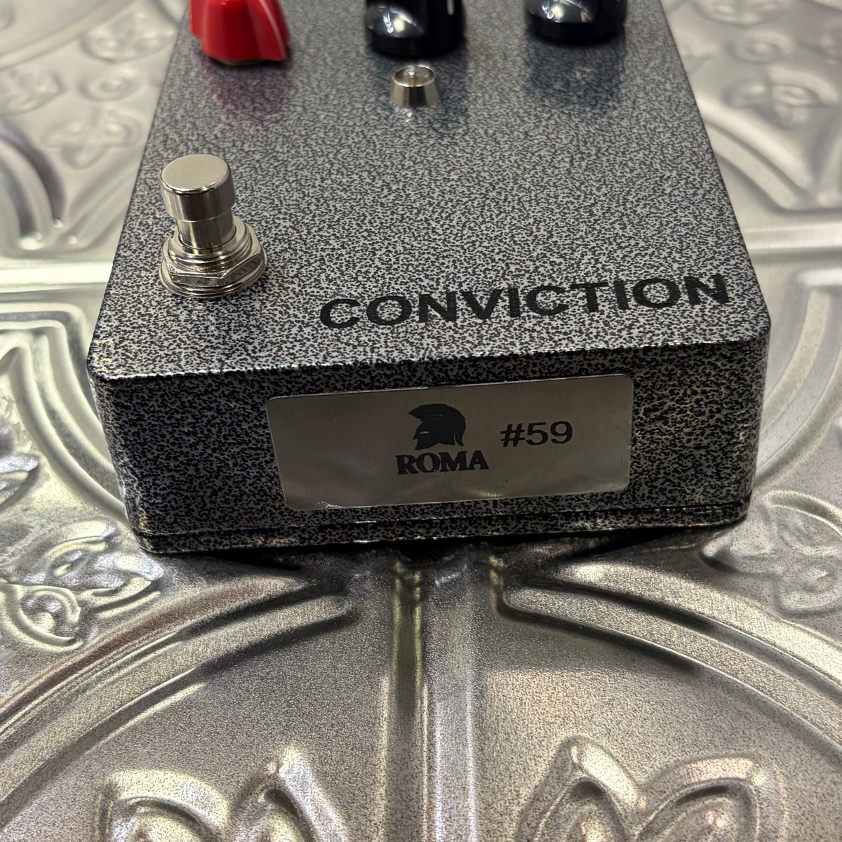 Roma Devices Conviction Pelham Magus NOS Overdrive Hammered Silver