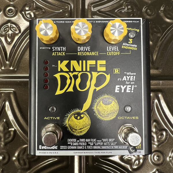 Used Eventide Knife Drop Sub Octave Fuzz