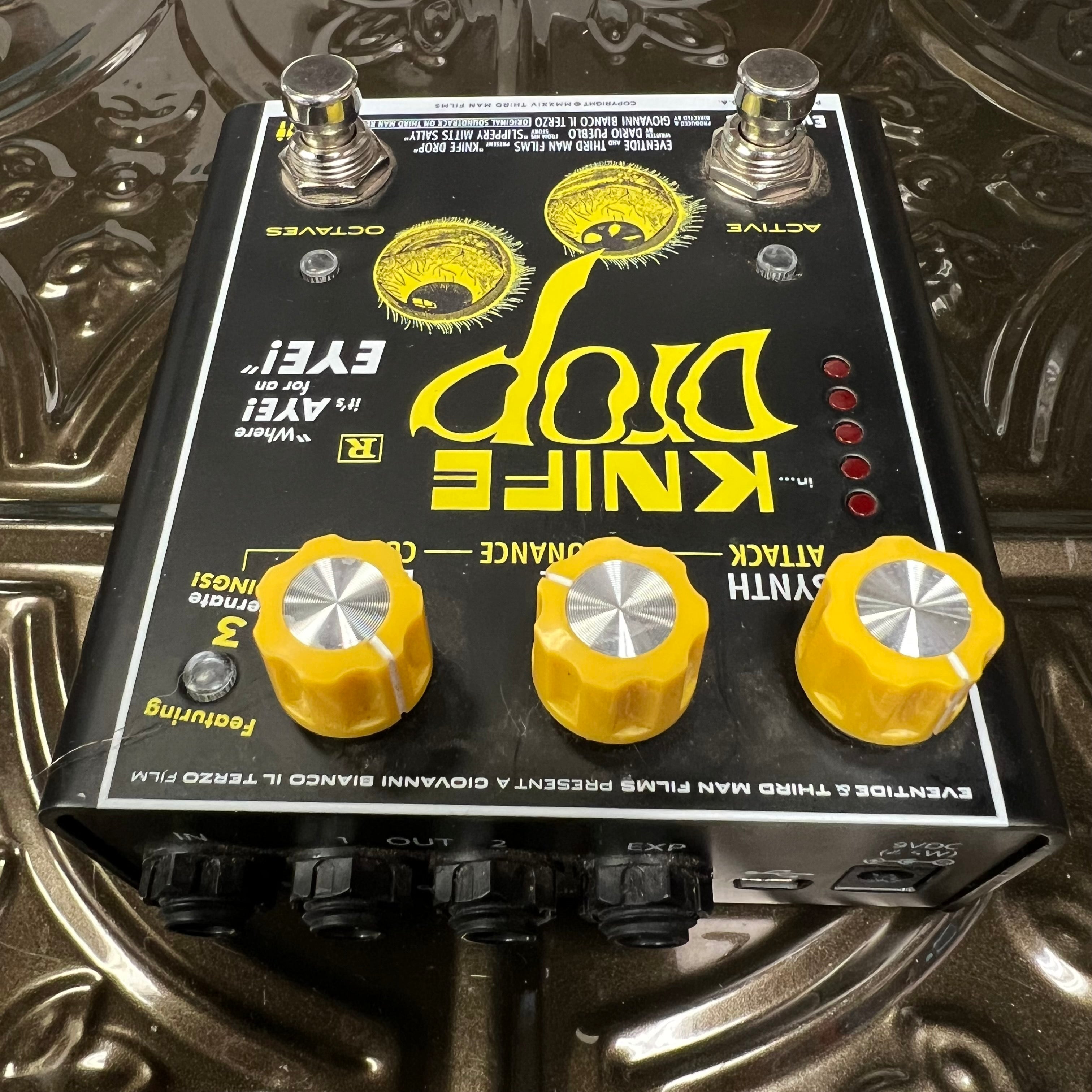 Used Eventide Knife Drop Sub Octave Fuzz