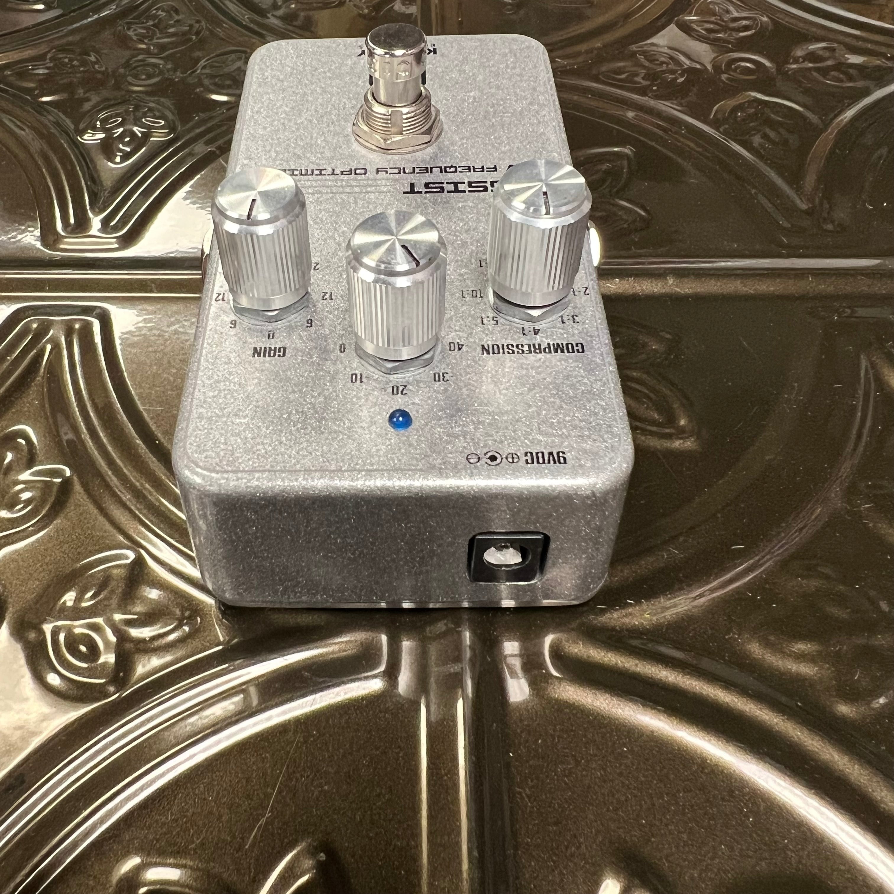 Keeley Electronics Bassist Compressor Silver Steel Used