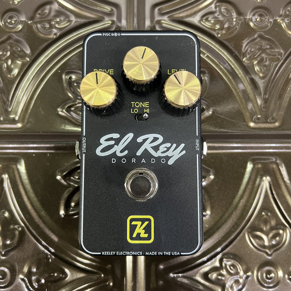 Keeley El Rey Dorado Custom Shop 'Black Gold' LTD Edition Used