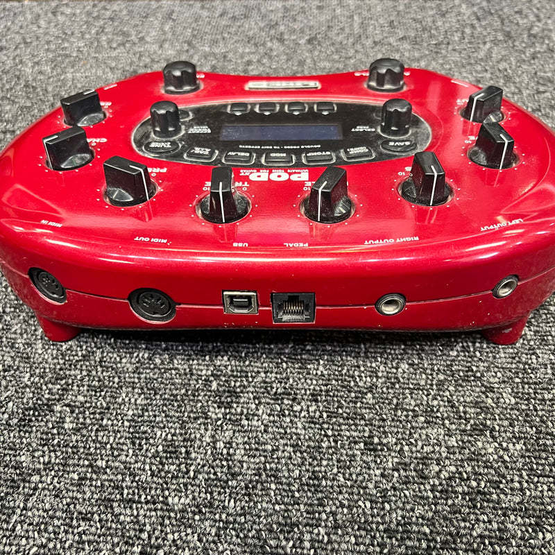Line 6 Pod XT Multi-Effect and Amp Modeler USED