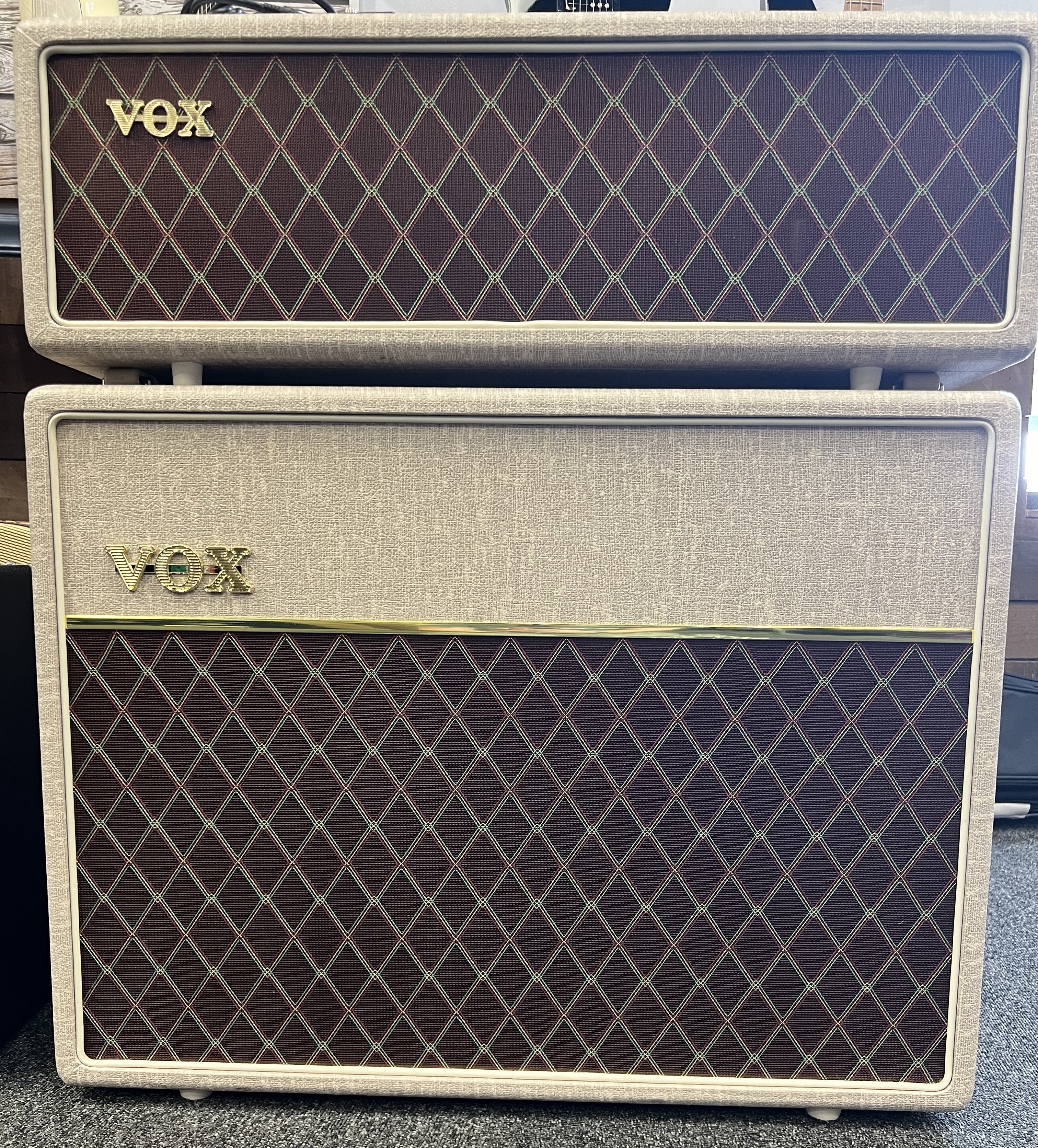 Used Vox AC30HWHD Handwired Head & Matching V212HWX Cabinet