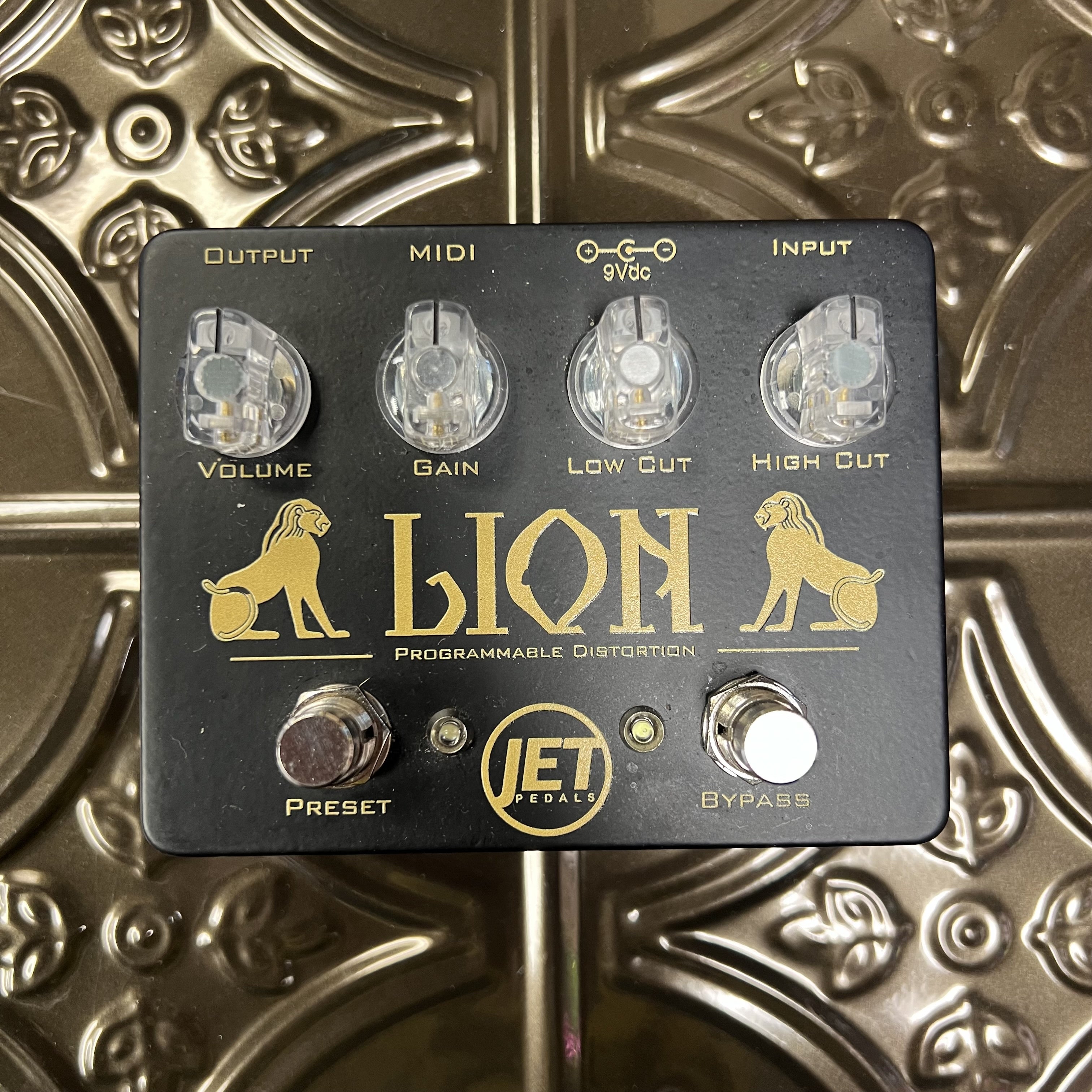 Used Jet Pedals Lion Distortion