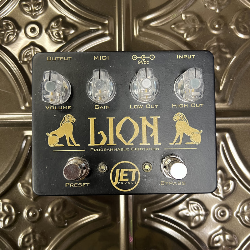 Used Jet Pedals Lion Distortion