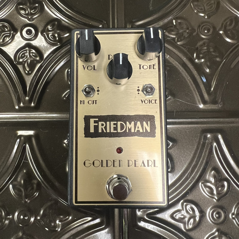 Used Friedman Golden Pearl Overdrive