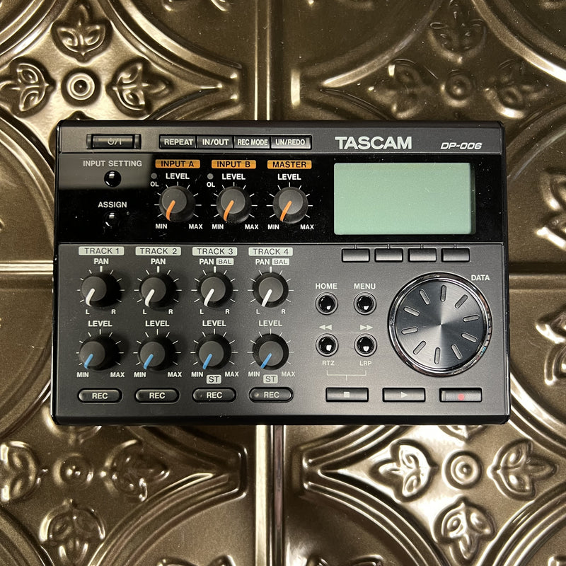 Used Tascam DP-006 6-track Digital Pocketstudio